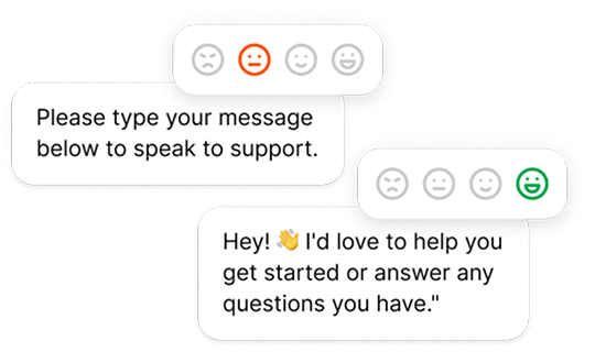 Quality team evaluating chat performance