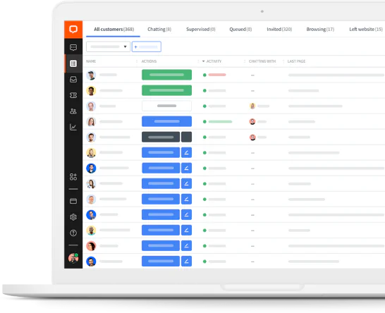 Team management in LiveChat® app for Windows