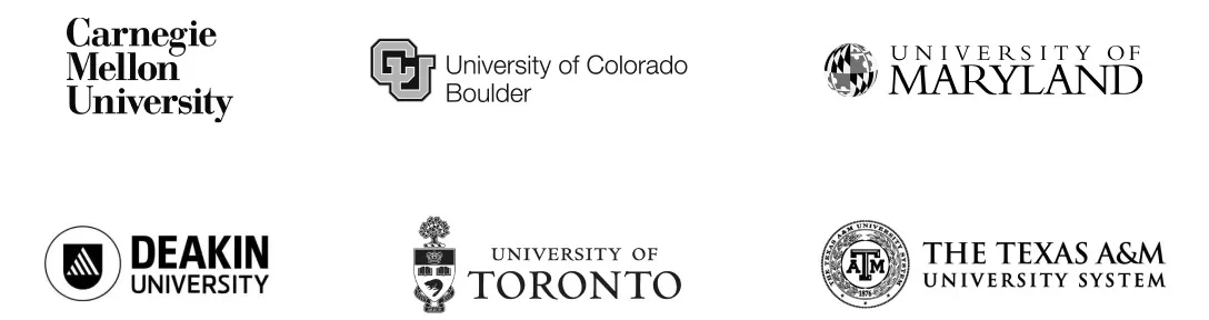 These education brands already use LiveChat®: Carnegie Mellon University, Boston University, University of Toronto, Deakin University, and more